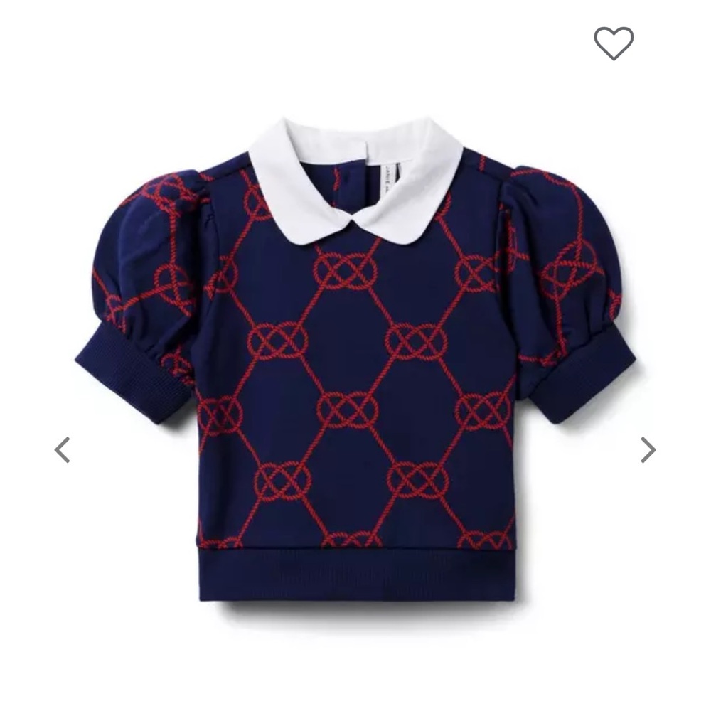 NWT Janie and jack nautical set leggings and shirt - hard to find!